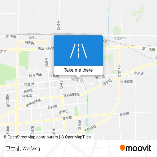 卫生巷 map