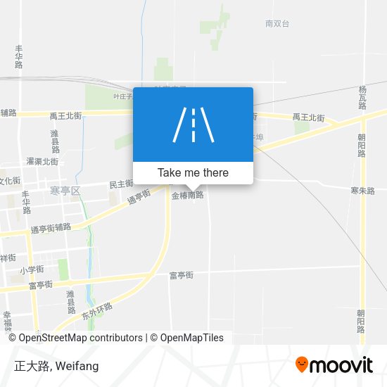 正大路 map