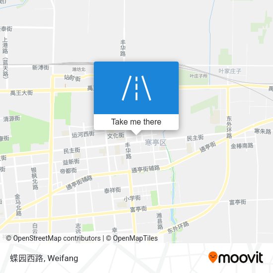 蝶园西路 map