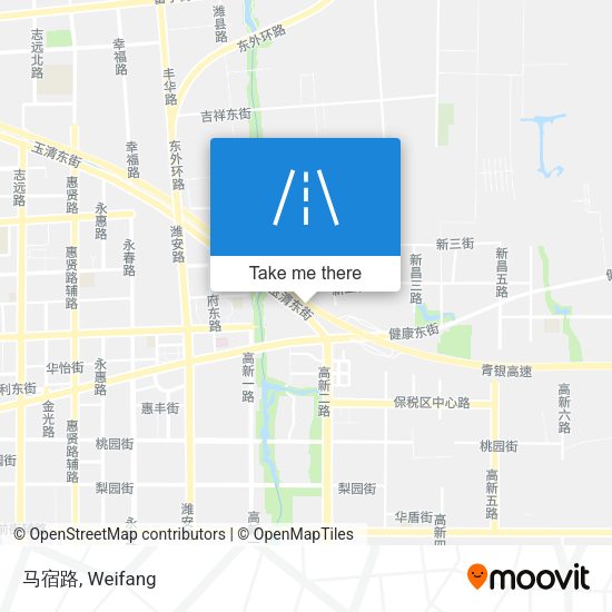 马宿路 map