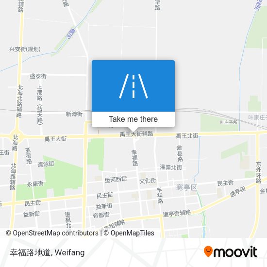幸福路地道 map
