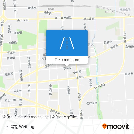 幸福路 map