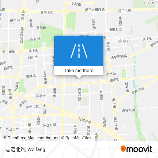 志远北路 map