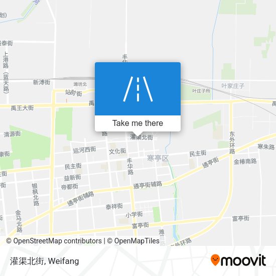 灌渠北街 map