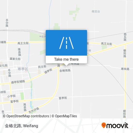 金椿北路 map