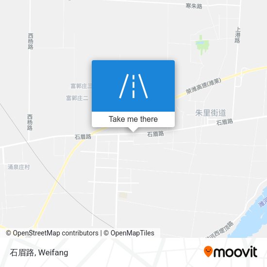 石眉路 map