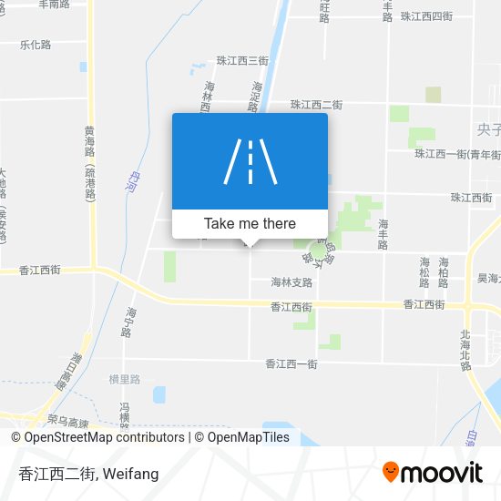 香江西二街 map