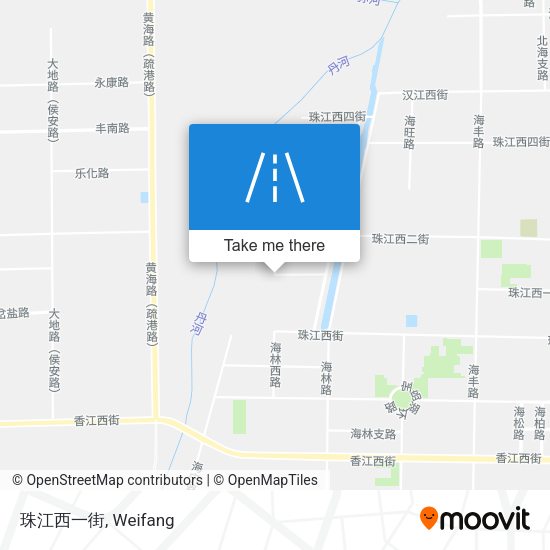 珠江西一街 map