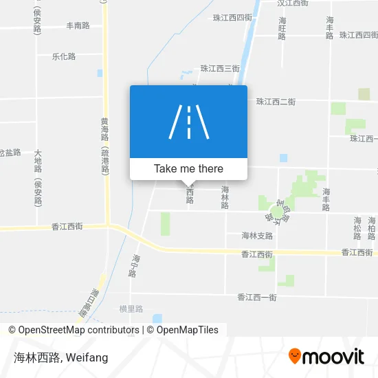 海林西路 map