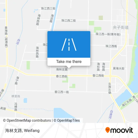 海林支路 map