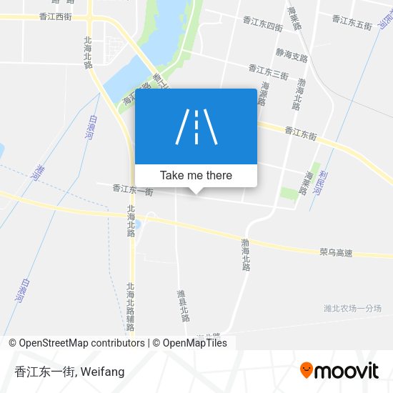 香江东一街 map