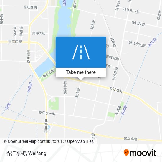 香江东街 map