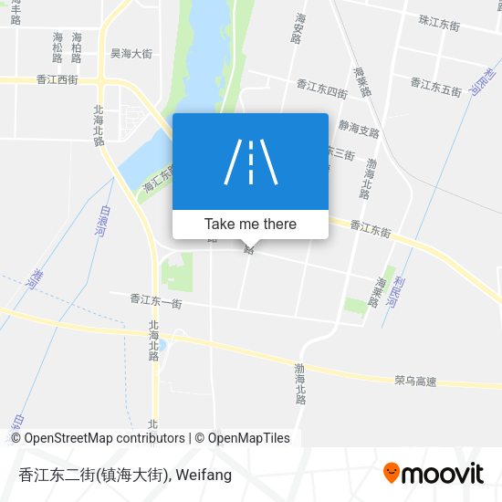 香江东二街(镇海大街) map