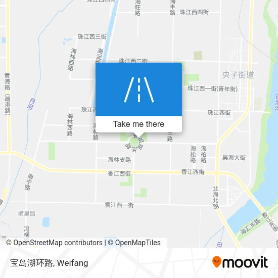 宝岛湖环路 map