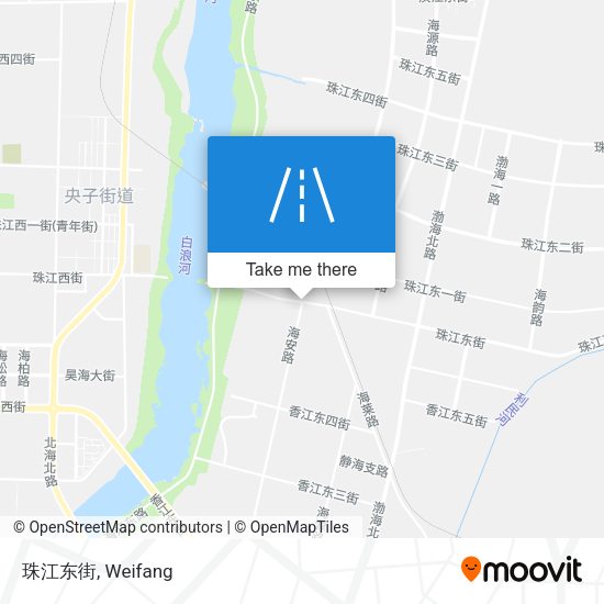 珠江东街 map