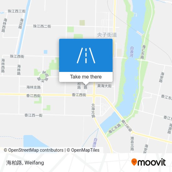 海柏路 map