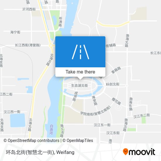 环岛北街(智慧北一街) map