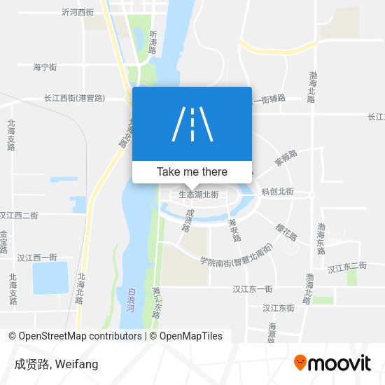 成贤路 map