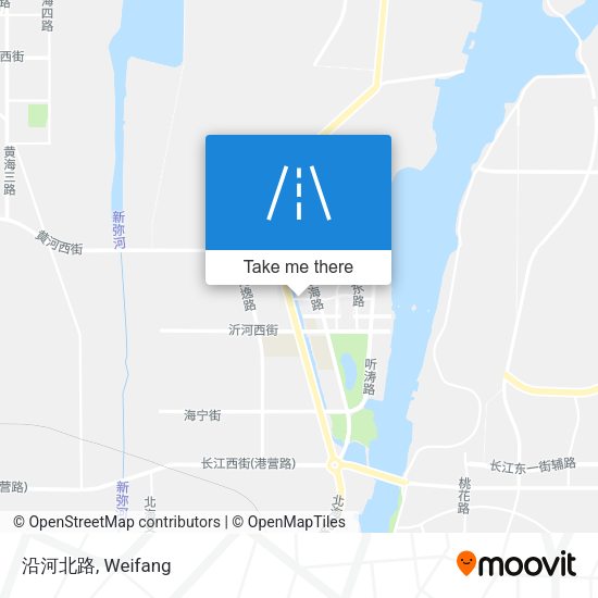 沿河北路 map