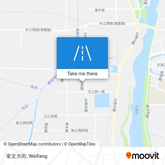 奎文大街 map