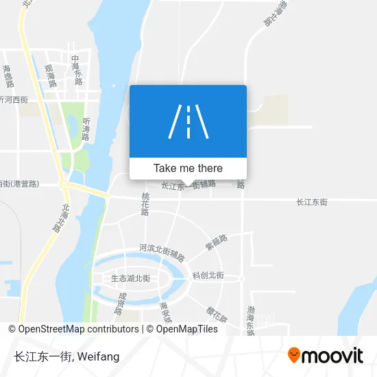 长江东一街 map