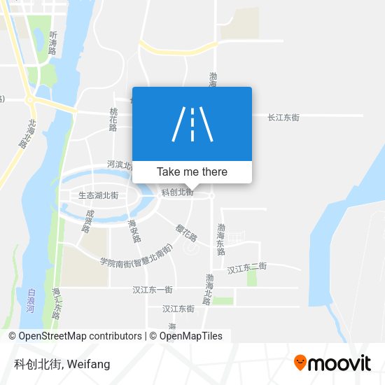 科创北街 map