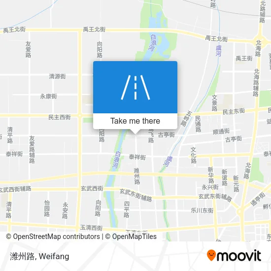 潍州路 map
