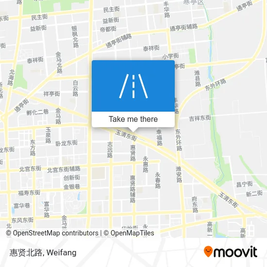 惠贤北路 map