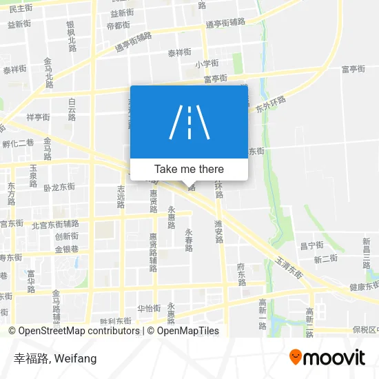 幸福路 map