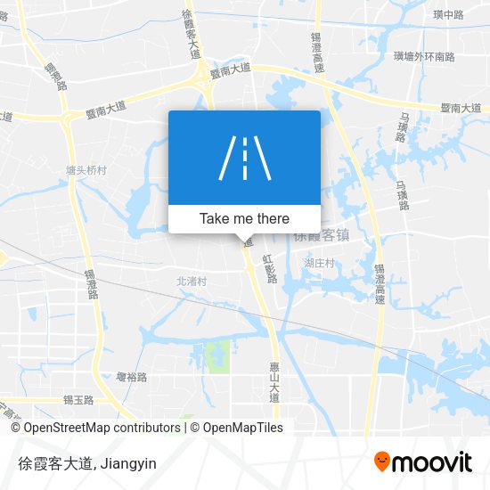 徐霞客大道 map