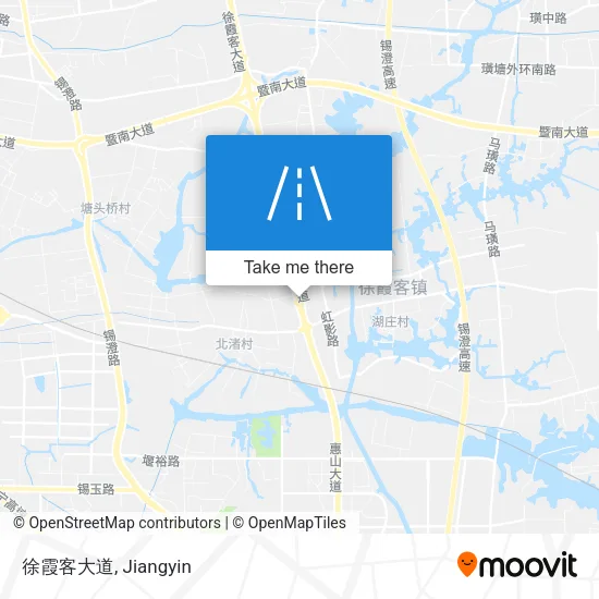 徐霞客大道 map