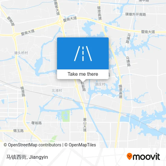马镇西街 map