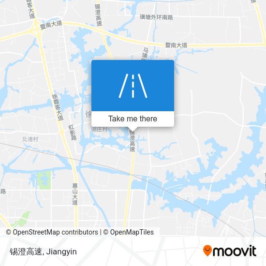 锡澄高速 map