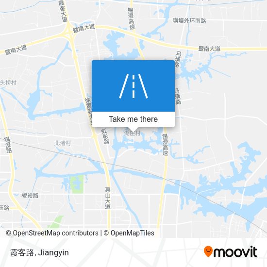 霞客路 map