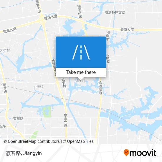 霞客路 map