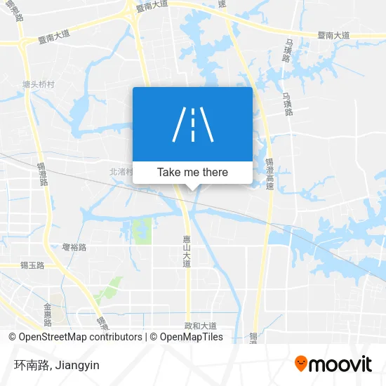 环南路 map