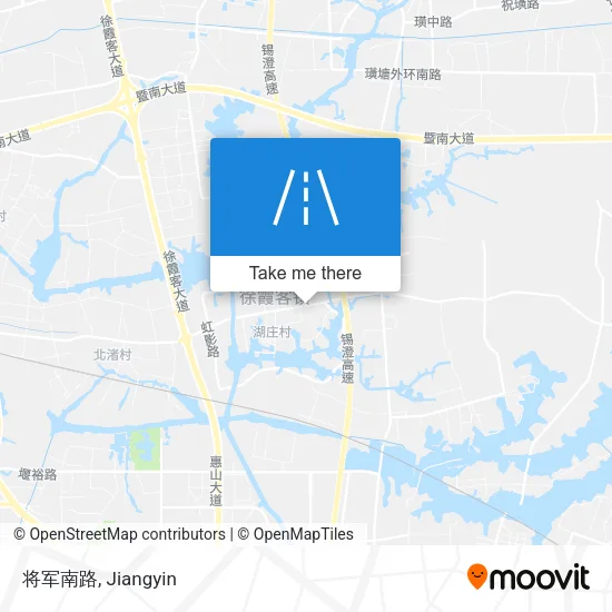 将军南路 map