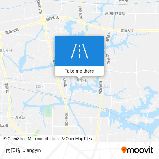 南阳路 map