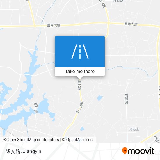 锡文路 map
