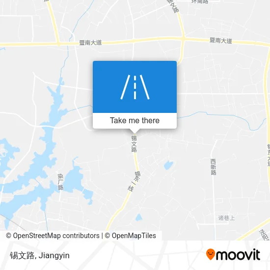 锡文路 map