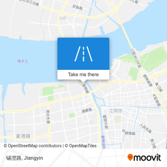 锡澄路 map