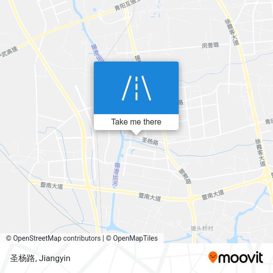 圣杨路 map