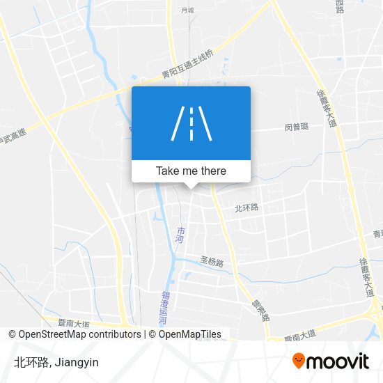 北环路 map