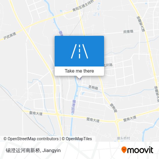 锡澄运河南新桥 map