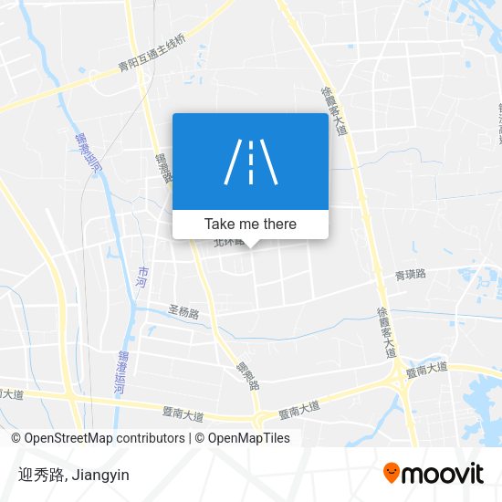 迎秀路 map