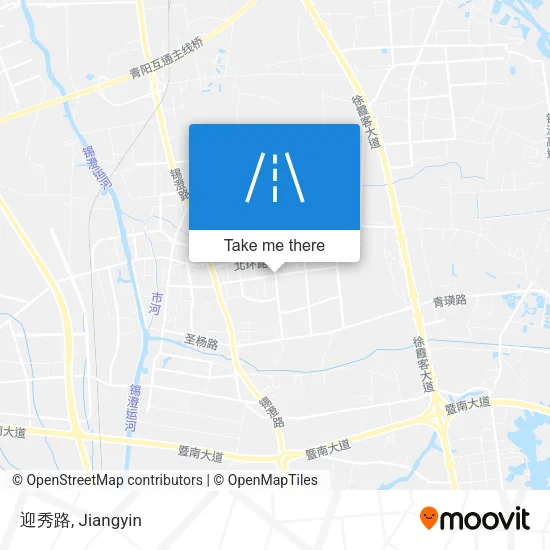 迎秀路 map
