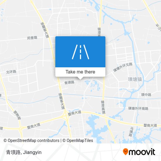 青璜路 map