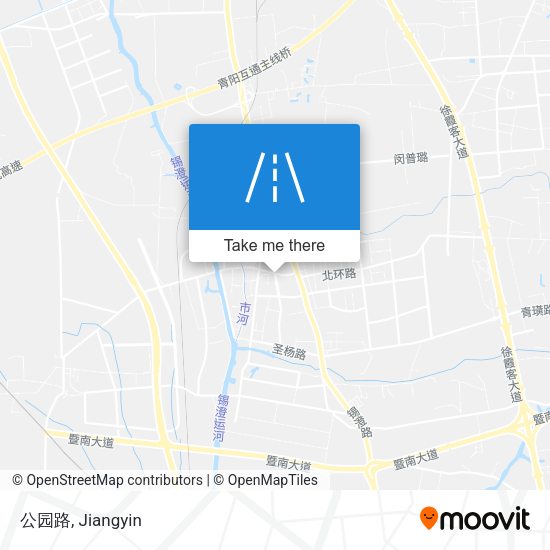 公园路 map