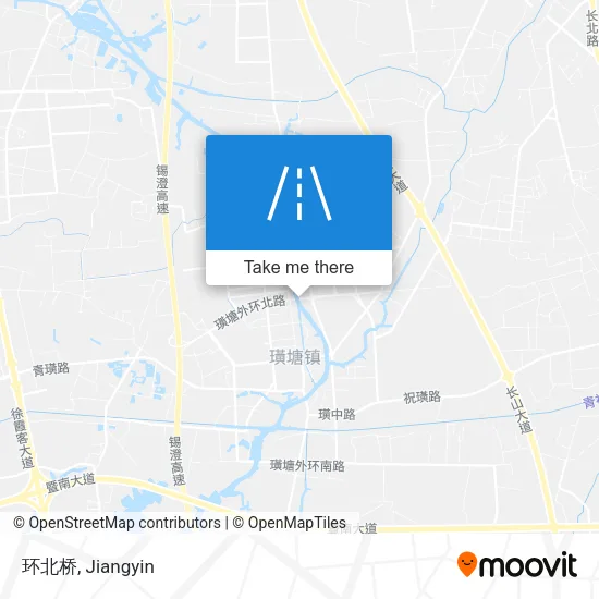 环北桥 map