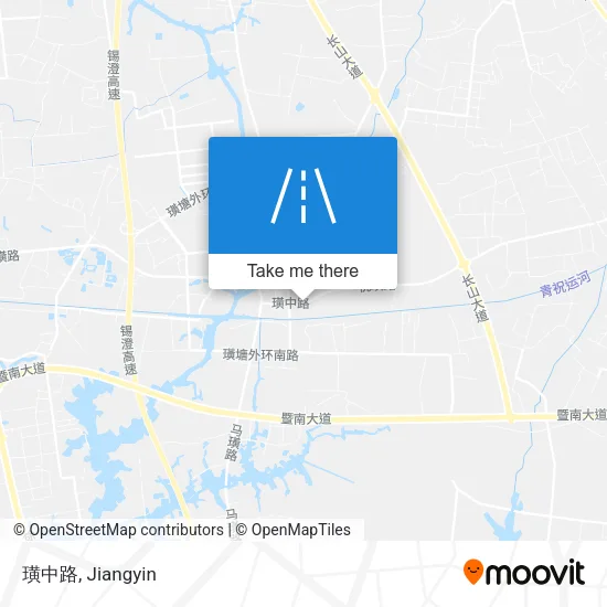 璜中路 map